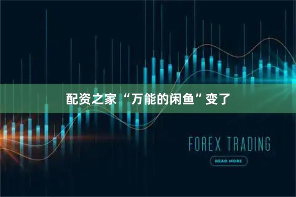 配资之家 “万能的闲鱼”变了